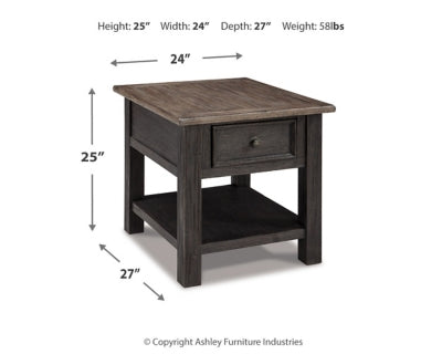 Tyler Creek Coffee Table and 2 End Tables - T736T2