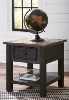 Tyler Creek Coffee Table and 2 End Tables with Console - T736T3