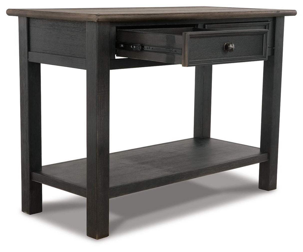 Tyler Creek Coffee Table and 2 End Tables with Console - T736T3
