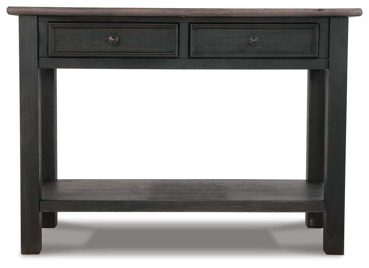 Tyler Creek Coffee Table and 2 End Tables with Console - T736T3