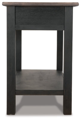 Tyler Creek Coffee Table and 2 End Tables with Console - T736T3