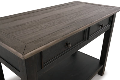 Tyler Creek Coffee Table and 2 End Tables with Console - T736T3
