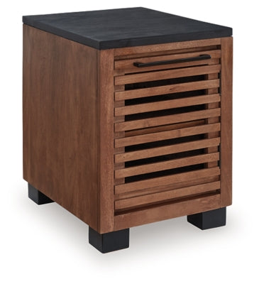 Kallari Chairside End Table - T737-7