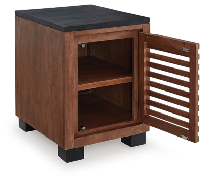 Kallari Chairside End Table - T737-7