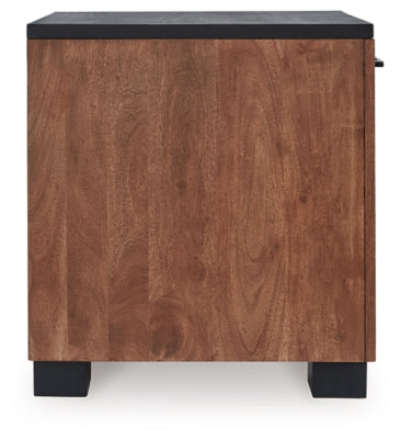 Kallari Chairside End Table - T737-7