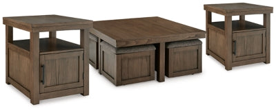 Boardernest Coffee Table and 2 End Tables - T738T1