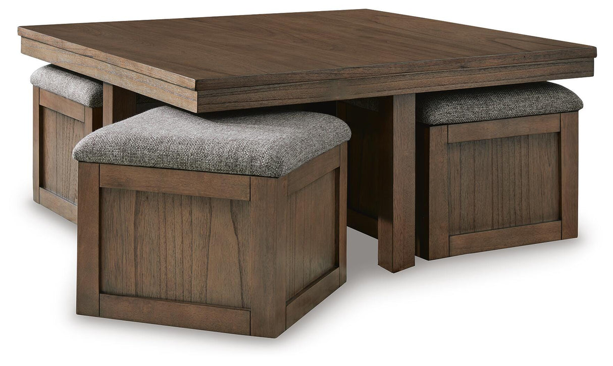 Boardernest Coffee Table and 2 End Tables - T738T1