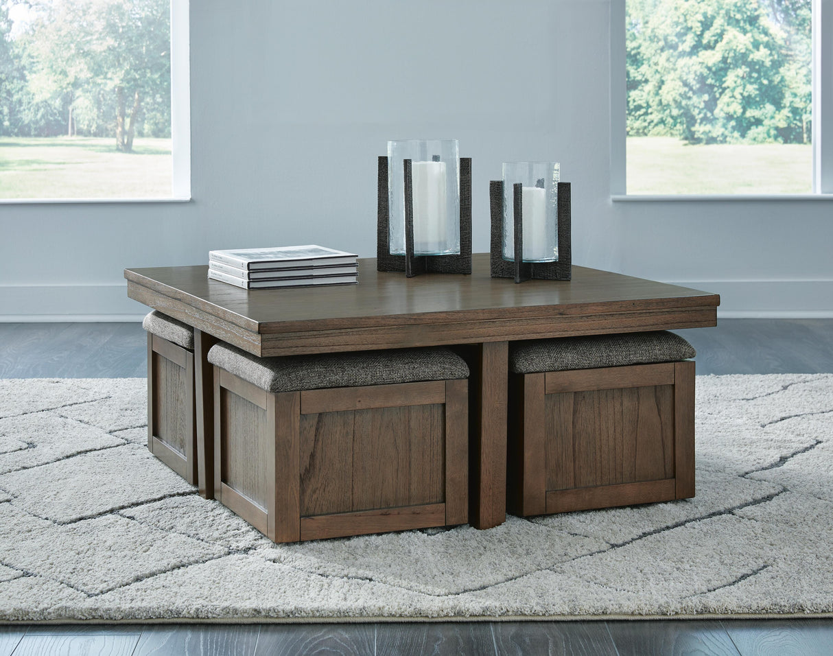 Boardernest Coffee Table and 2 End Tables - T738T1