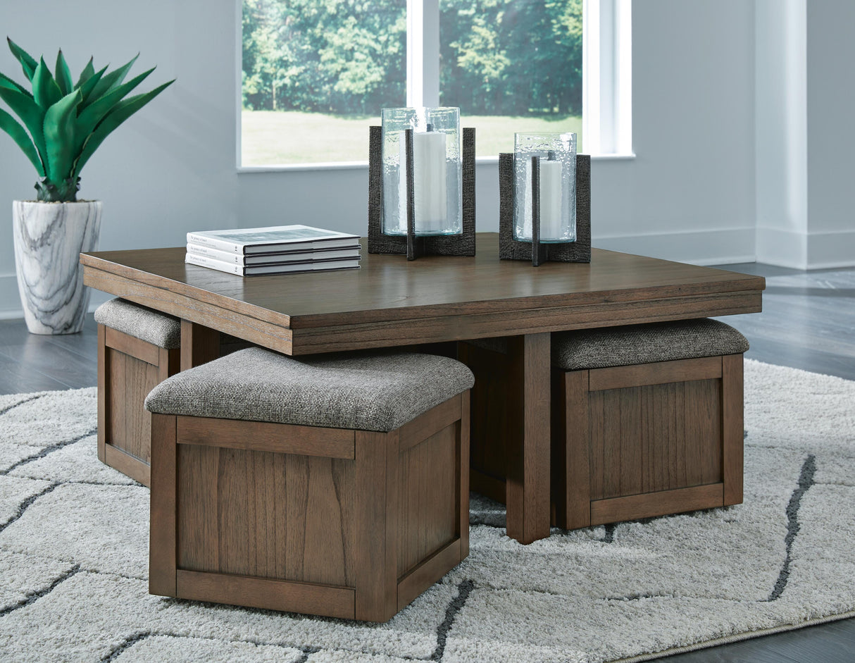 Boardernest Coffee Table and 2 End Tables - T738T1