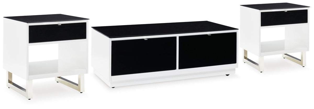 Gardoni Coffee Table and 2 End Tables - T756T1