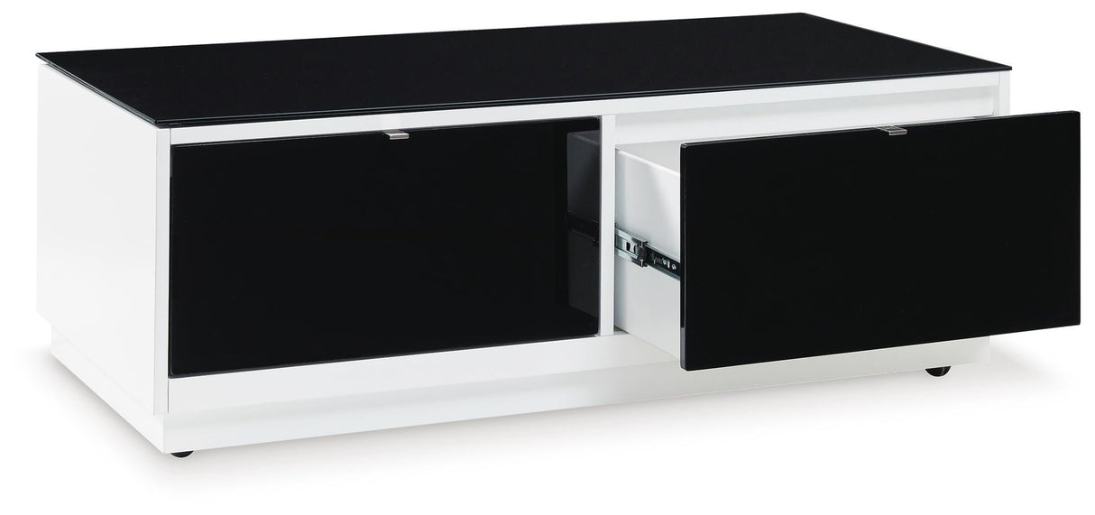 Gardoni Coffee Table and 2 Chairside End Tables - T756T2