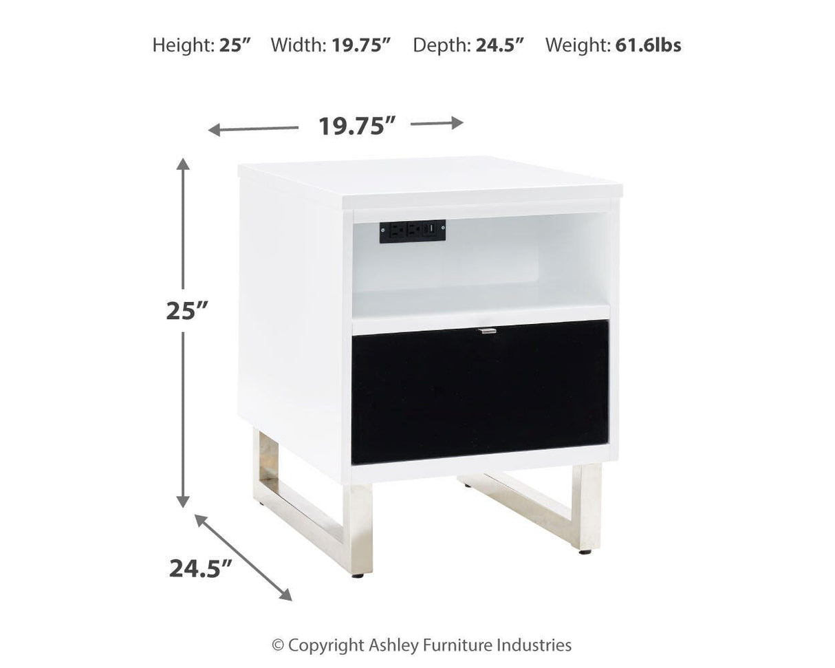 Gardoni Coffee Table and 2 Chairside End Tables - T756T2