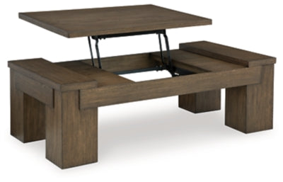 Rosswain Lift-top Coffee Table and 2 End Tables - T763T1
