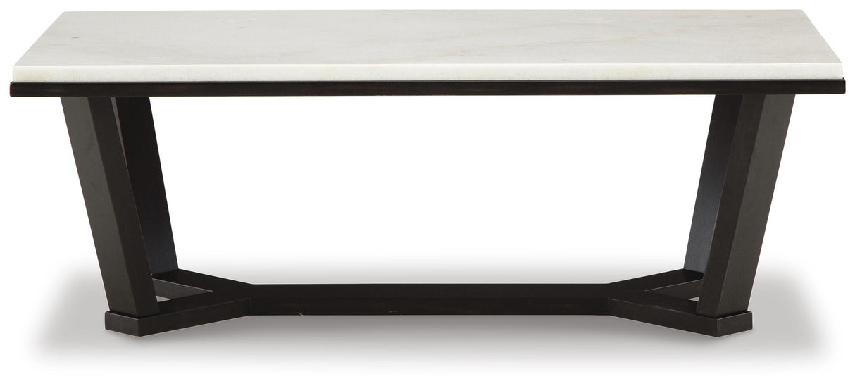 Fostead Coffee Table and 2 Ends - T770T1