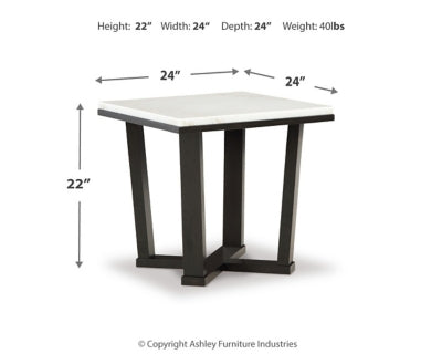 Fostead Coffee Table and 2 Ends - T770T1