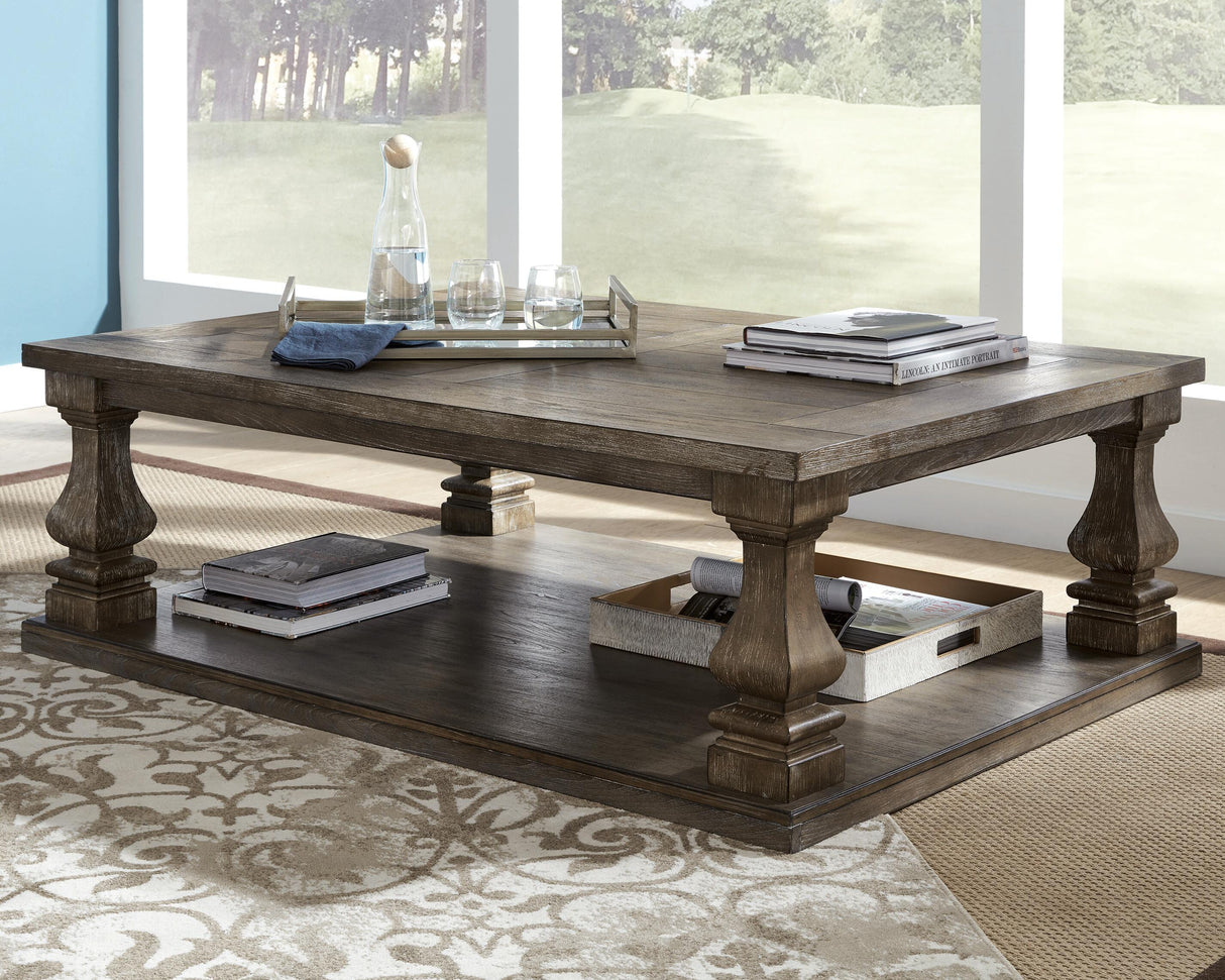 Johnelle Coffee Table and 2 End Tables - T776T1