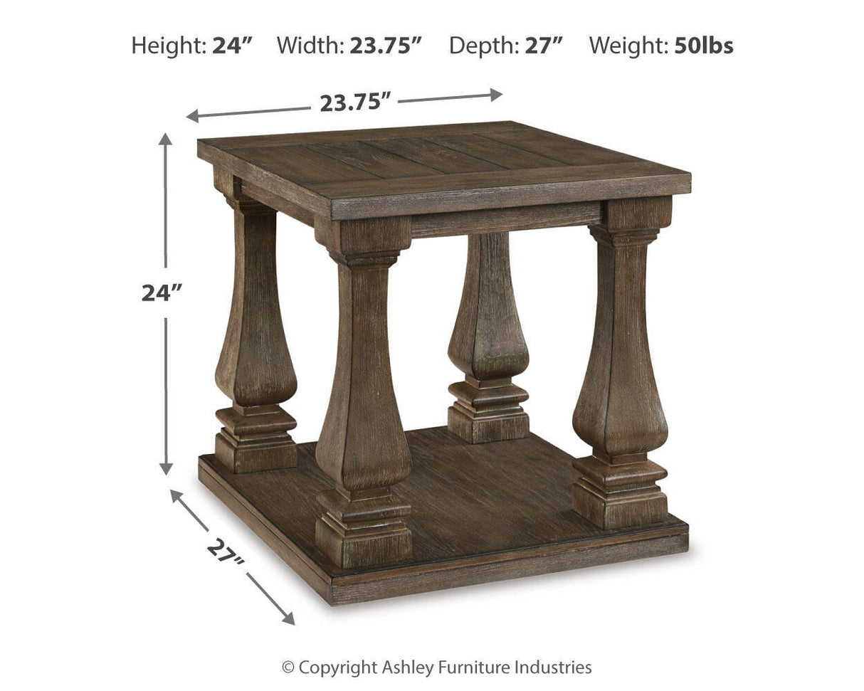 Johnelle Coffee Table and 2 End Tables - T776T1