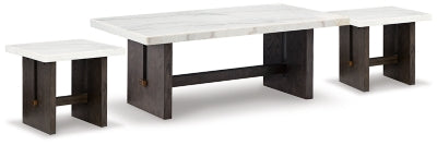 Burkhaus Coffee Table and 2 Ends - T779T1
