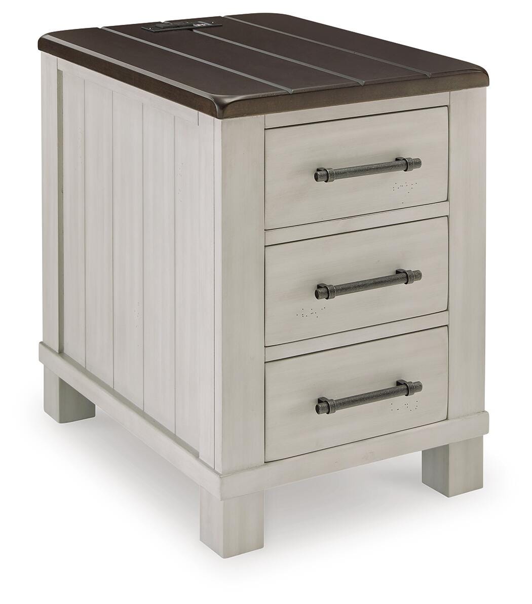 Darborn Lift-top Coffee Table and 2 Chairside End Tables - T796T1