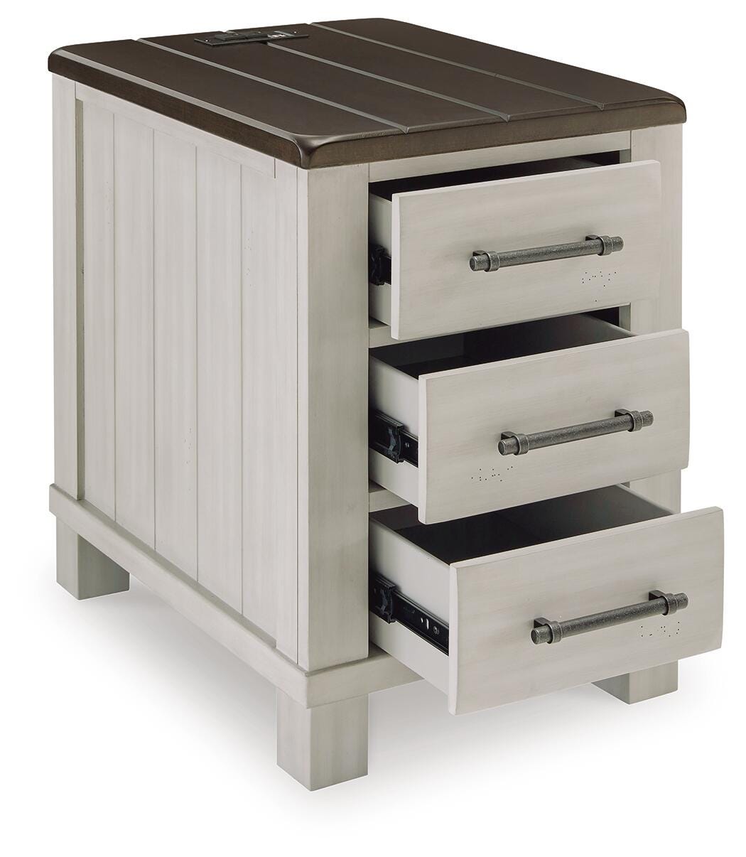 Darborn Lift-top Coffee Table and 2 Chairside End Tables - T796T1