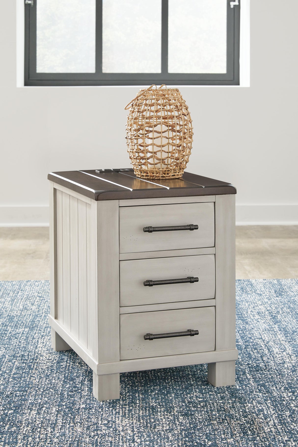 Darborn Lift-top Coffee Table and 2 Chairside End Tables - T796T1