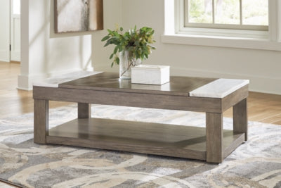 Loyaska Lift-top Coffee Table and 2 End Tables - T854T1