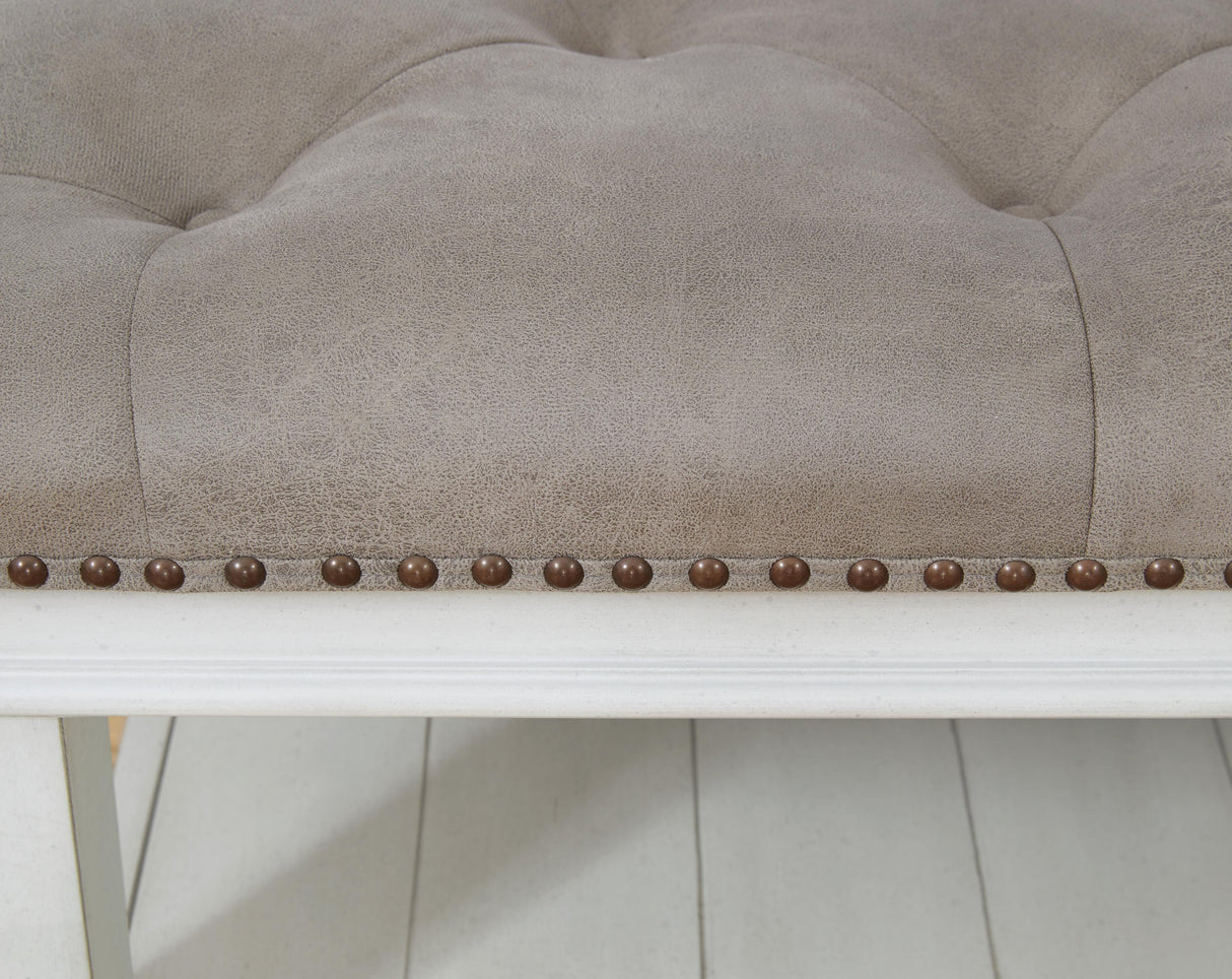 Kanwyn Upholstered Ottoman Coffee Table - T937-21