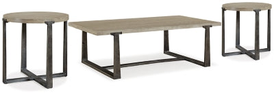Dalenville Coffee Table and 2 End Tables - T965T2