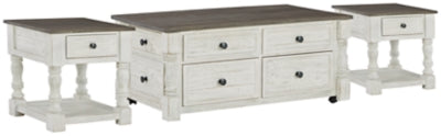 Havalance Lift Top Coffee Table and 2 End Tables - T994T1