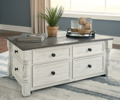 Havalance Lift Top Coffee Table and 2 End Tables - T994T1
