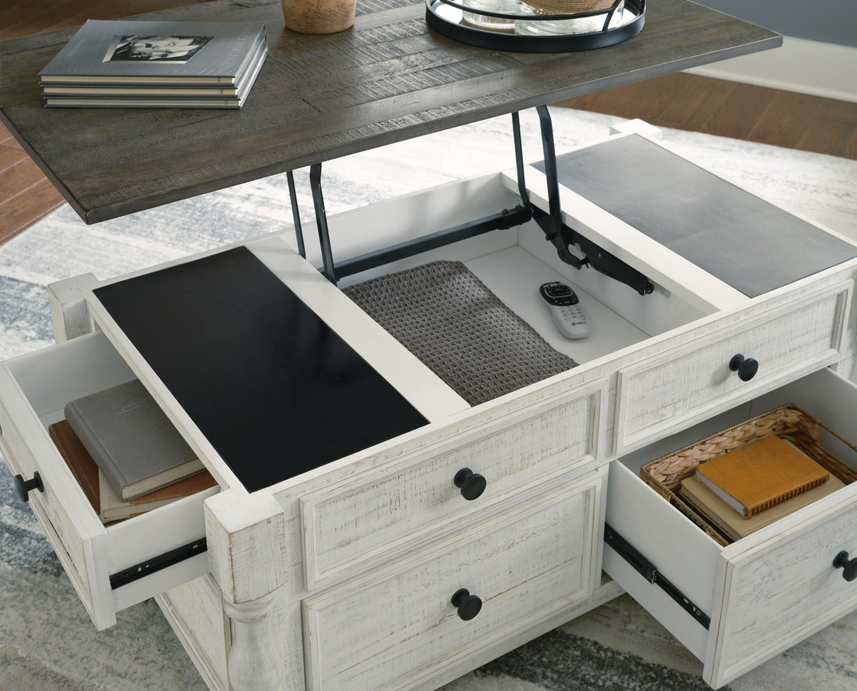 Havalance Lift Top Coffee Table and 2 End Tables - T994T1