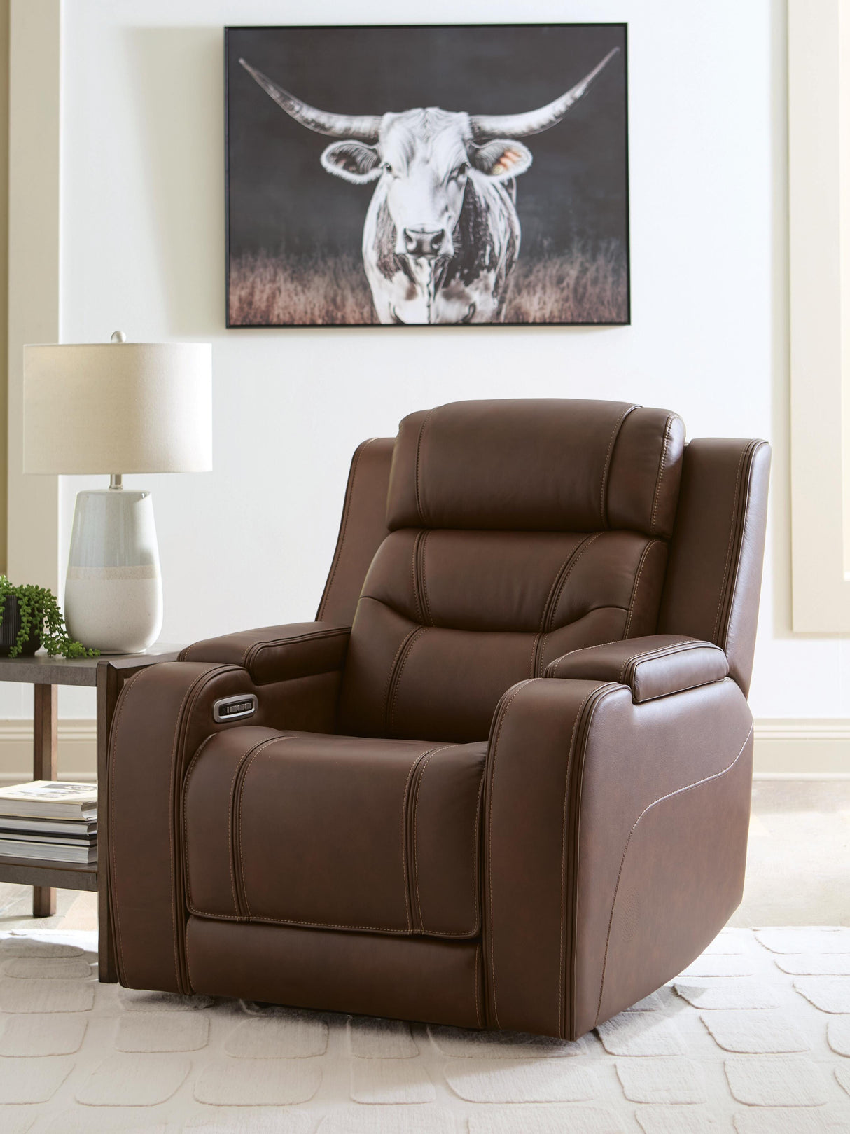 Knightington Power Recliner with Audio Seating - PCU1160213A