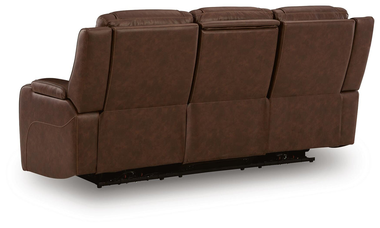 Knightington Power Reclining Sofa with Audio Seating - PCU1160215A