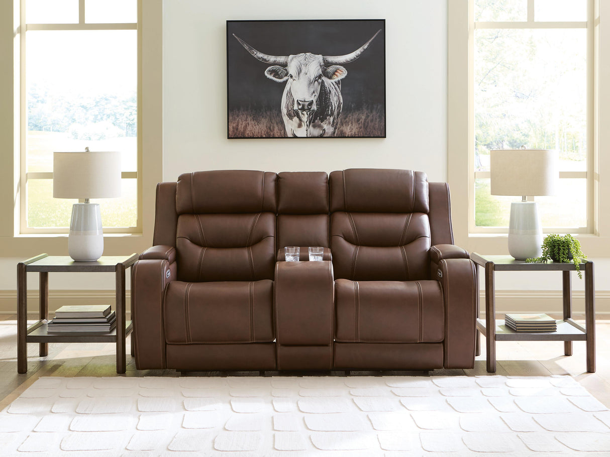 Knightington Power Reclining Loveseat with Audio Seating - PCU1160218A