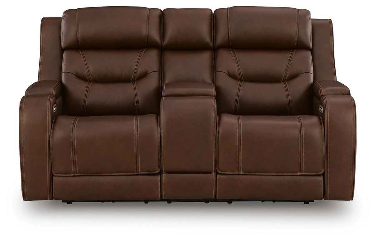 Knightington Power Reclining Loveseat with Audio Seating - PCU1160218A