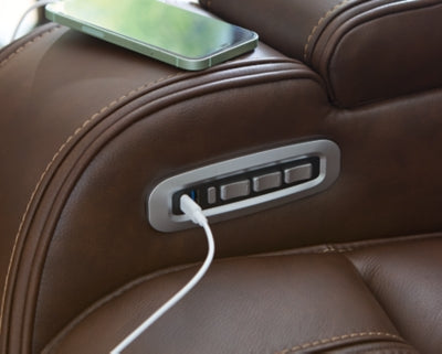 Knightington Power Recliner with Audio Seating - PCU1160213A