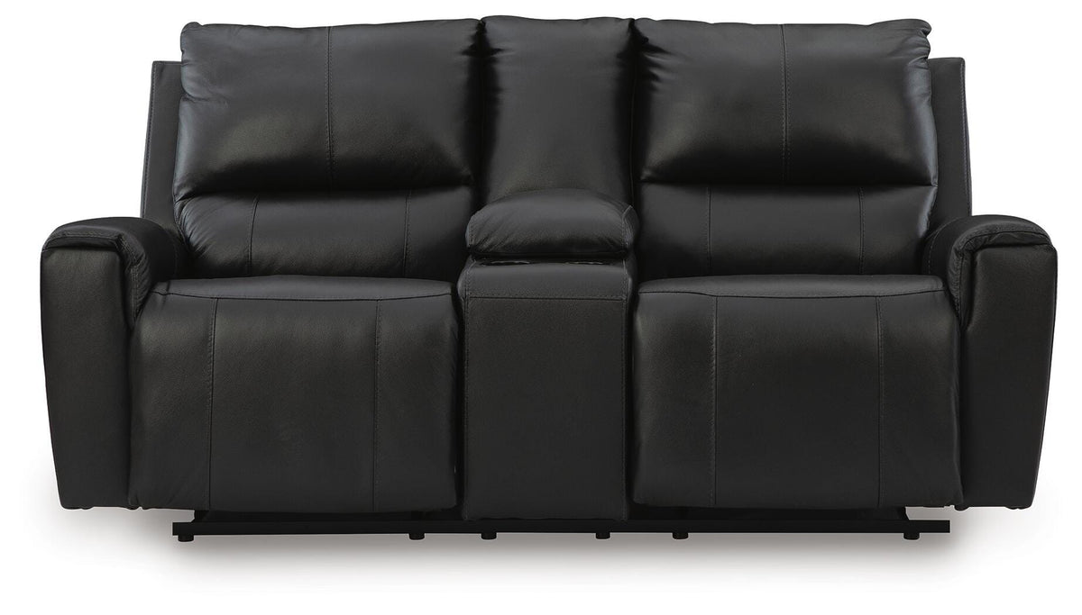 Glossmore Reclining Loveseat with Console - PCU1170094