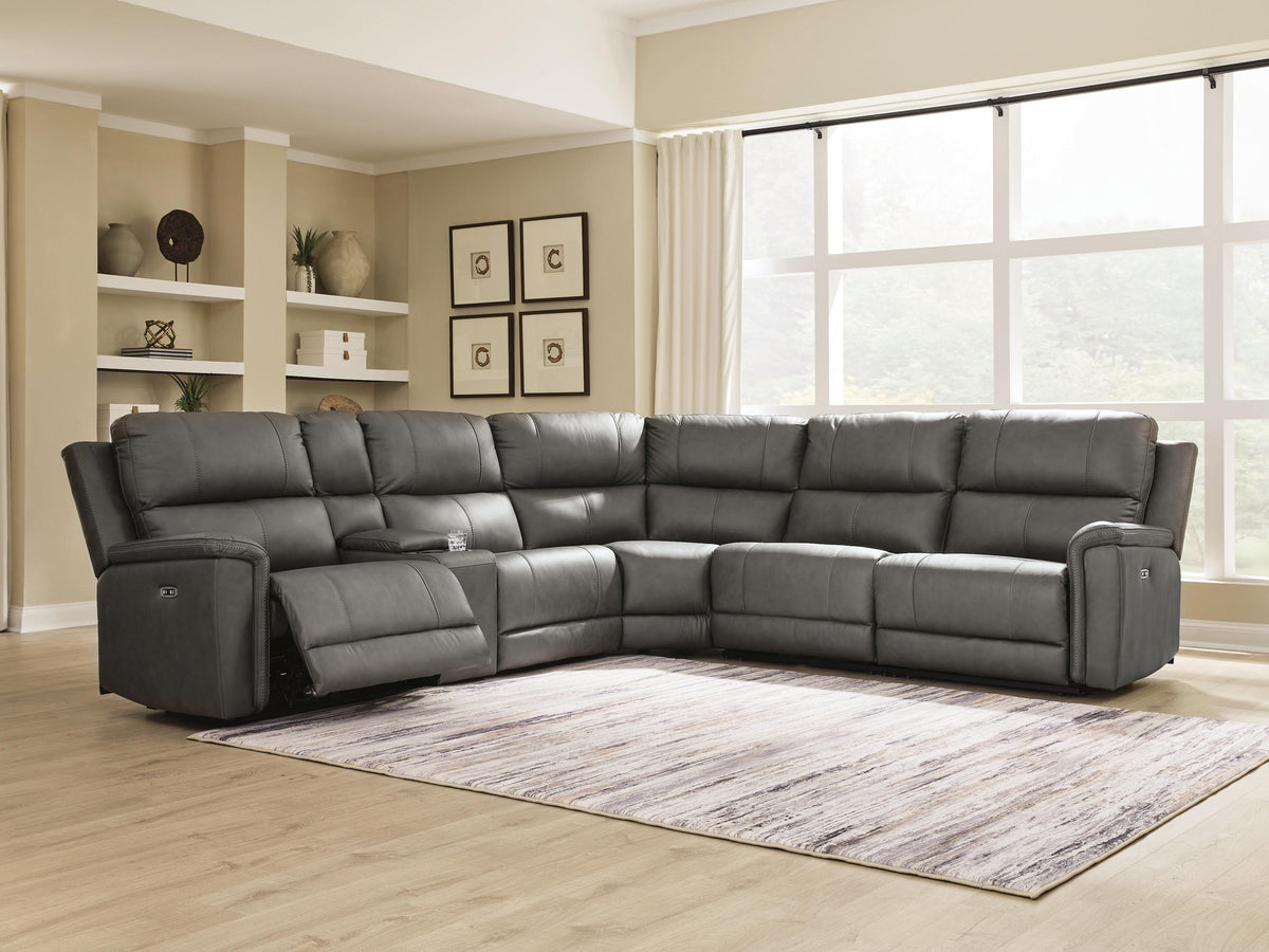 Bleckley 6-Piece Power Reclining Sectional - PCU12000S5