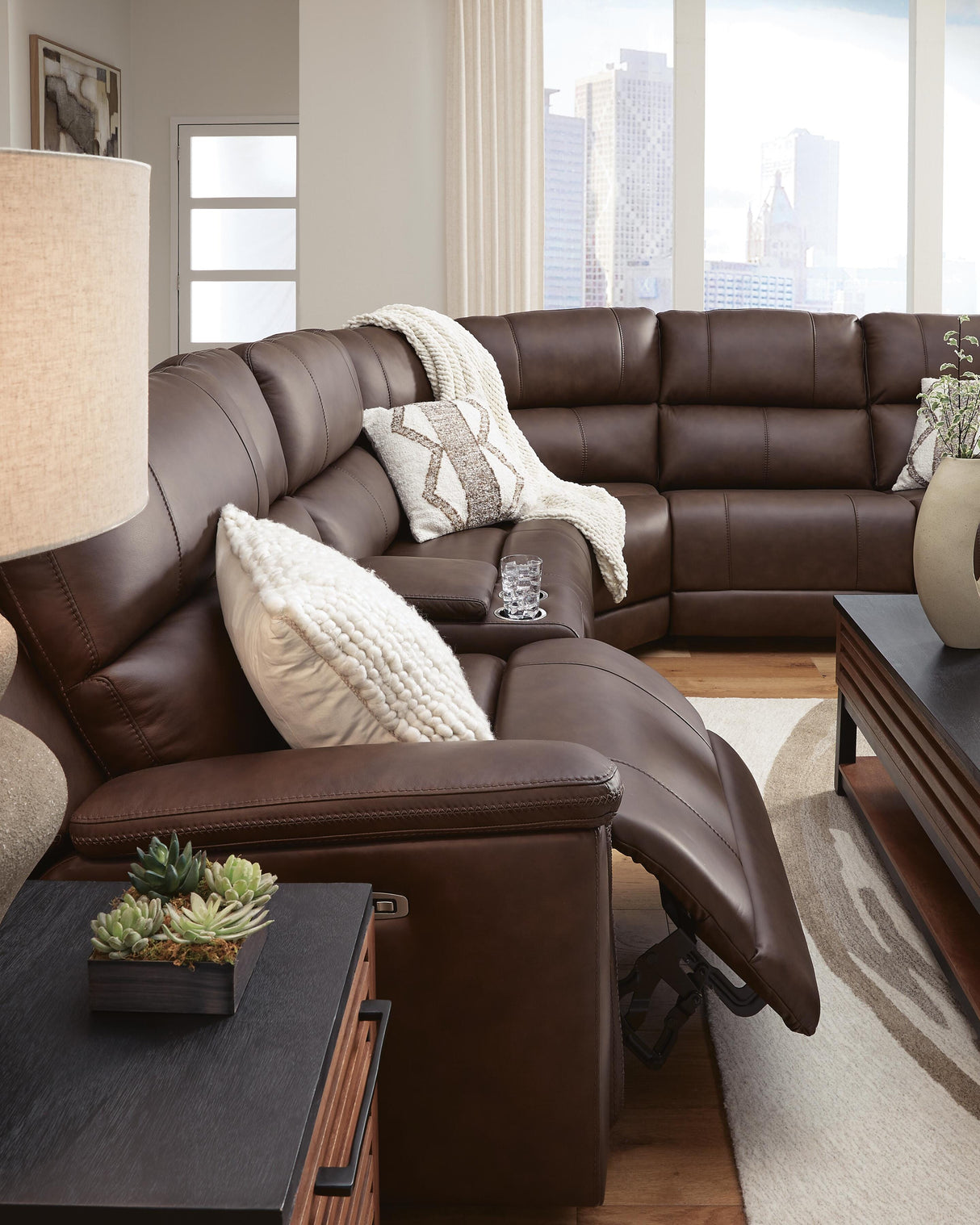 Bleckley 6-Piece Power Reclining Sectional - PCU12001S5