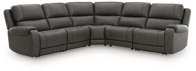 5Z - Pittson 5-Piece Power Reclining Sectional - PCU12600S4
