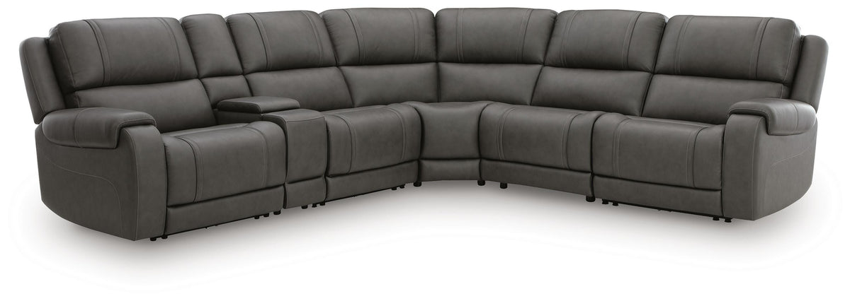 5Z - Pittson 6-Piece Power Reclining Sectional - PCU12600S5