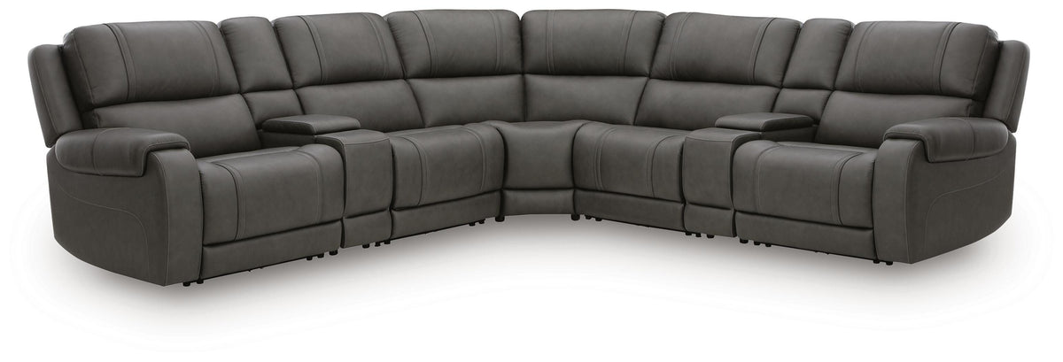 5Z - Pittson 7-Piece Power Reclining Sectional - PCU12600S11
