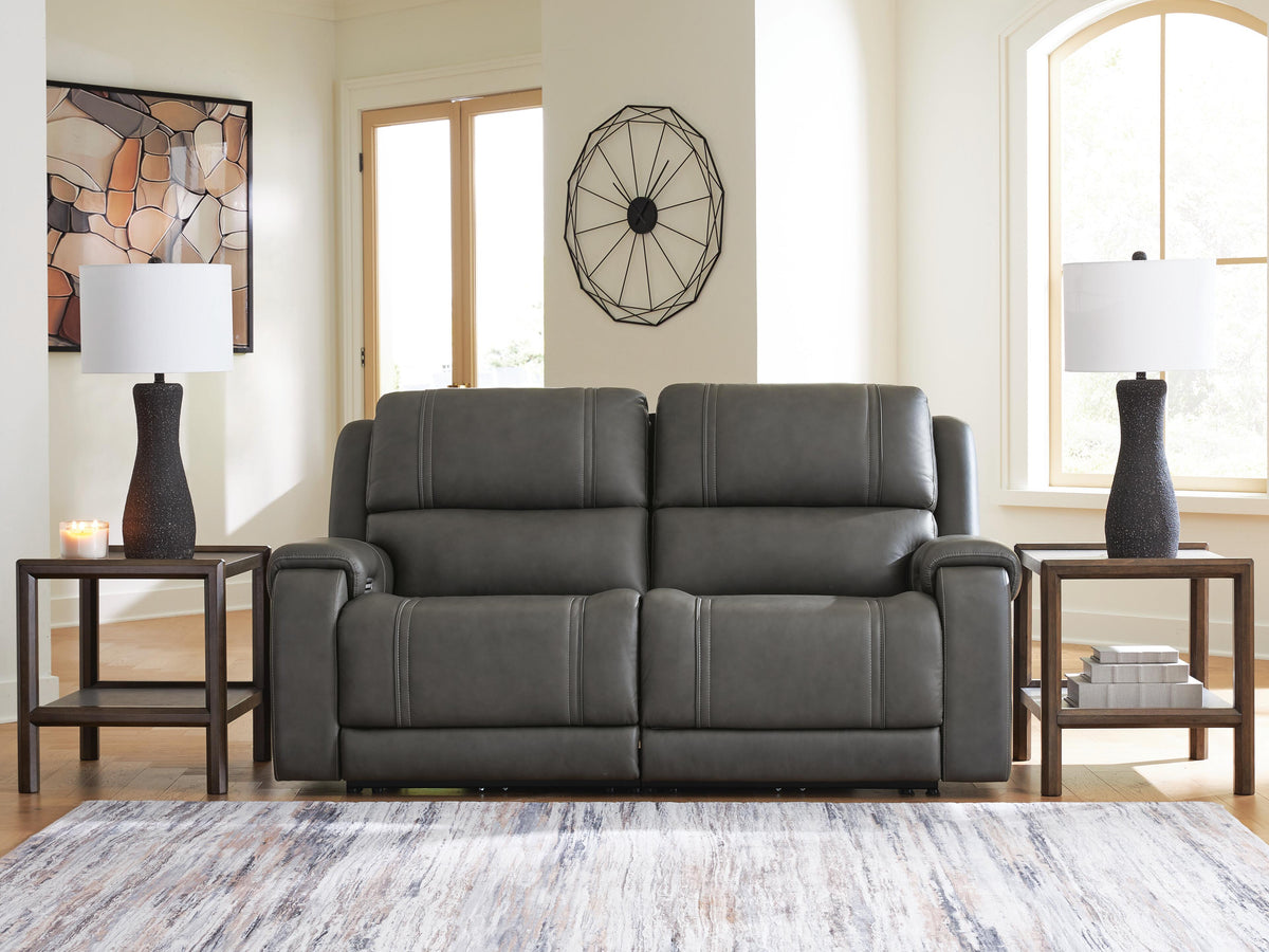 5Z - Pittson 2-Piece Power Reclining Sectional Loveseat - PCU12600S1