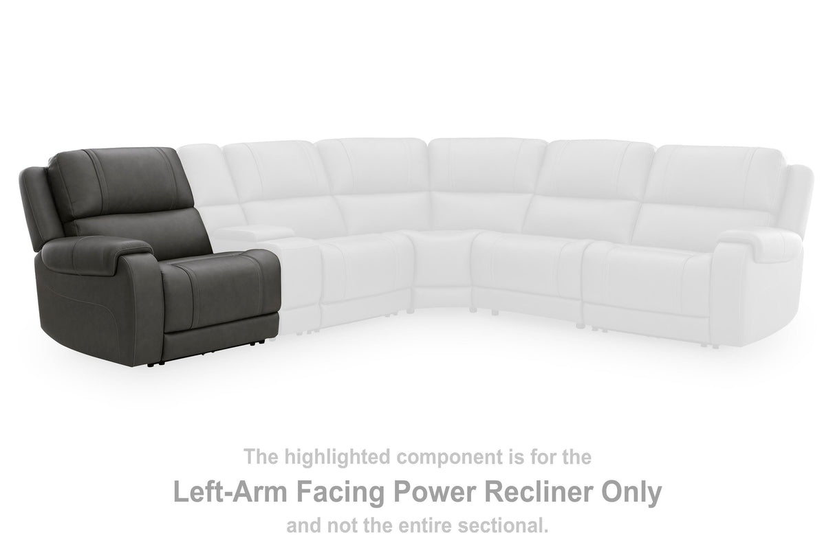 5Z - Pittson Left-Arm Facing Power Recliner - PCU1260058