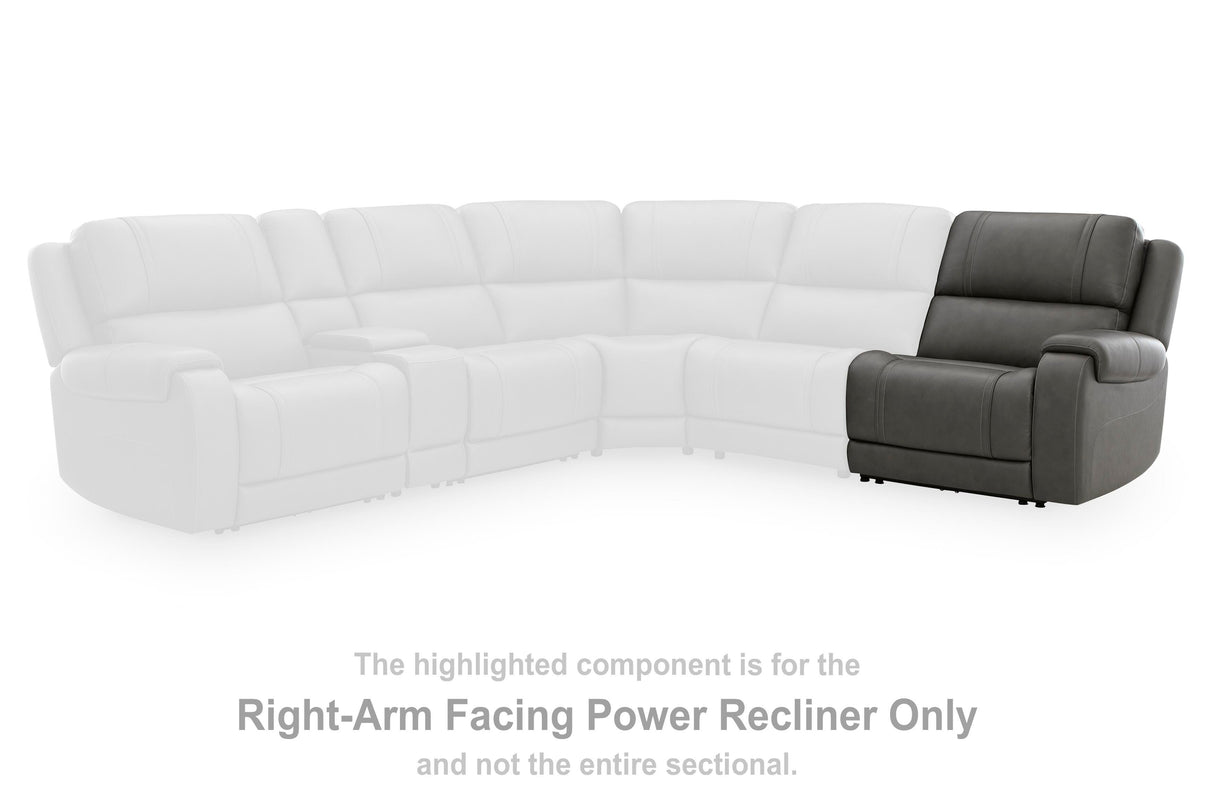5Z - Pittson Right-Arm Facing Power Recliner - PCU1260062