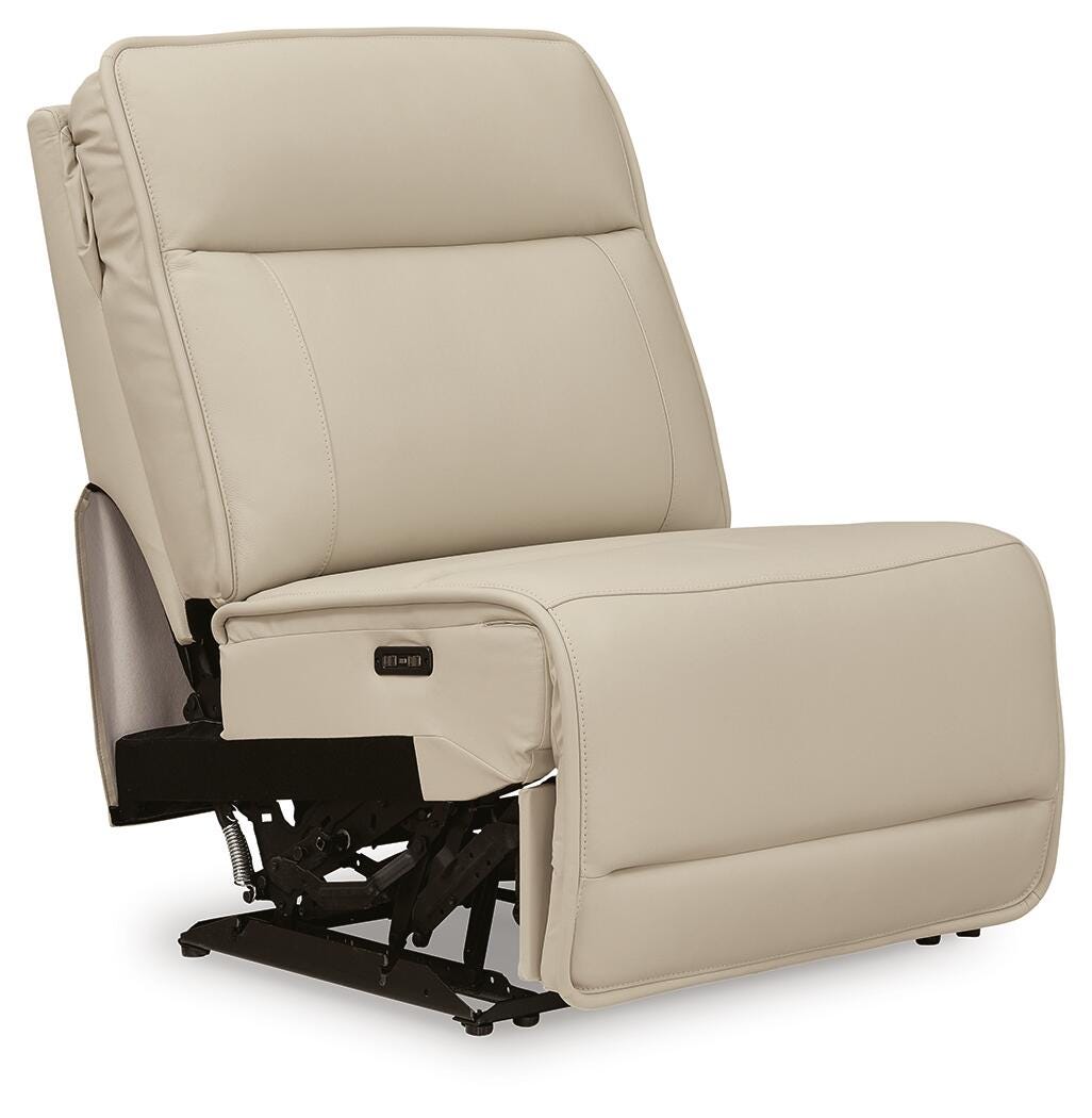 Double Deal Power Armless Recliner - U1300131