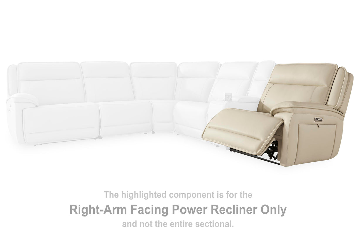 Double Deal Right-Arm Facing Power Recliner - U1300162
