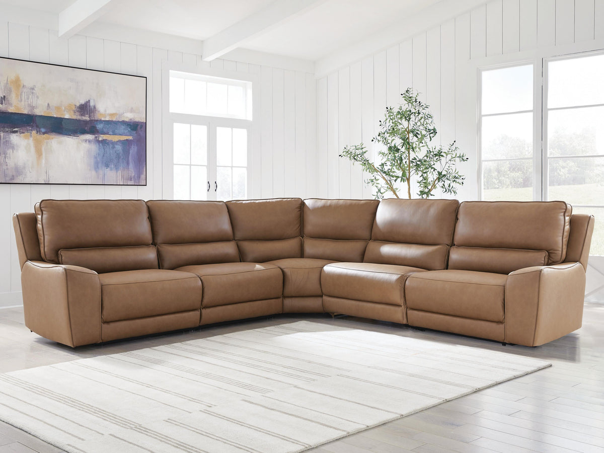 DeepWakes 5-Piece Power Reclining Sectional - PCU62606S8