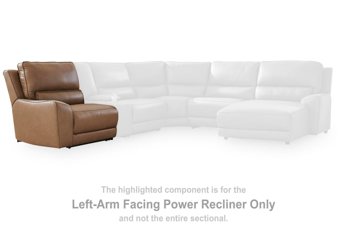 DeepWakes Left-Arm Facing Power Recliner - PCU6260658