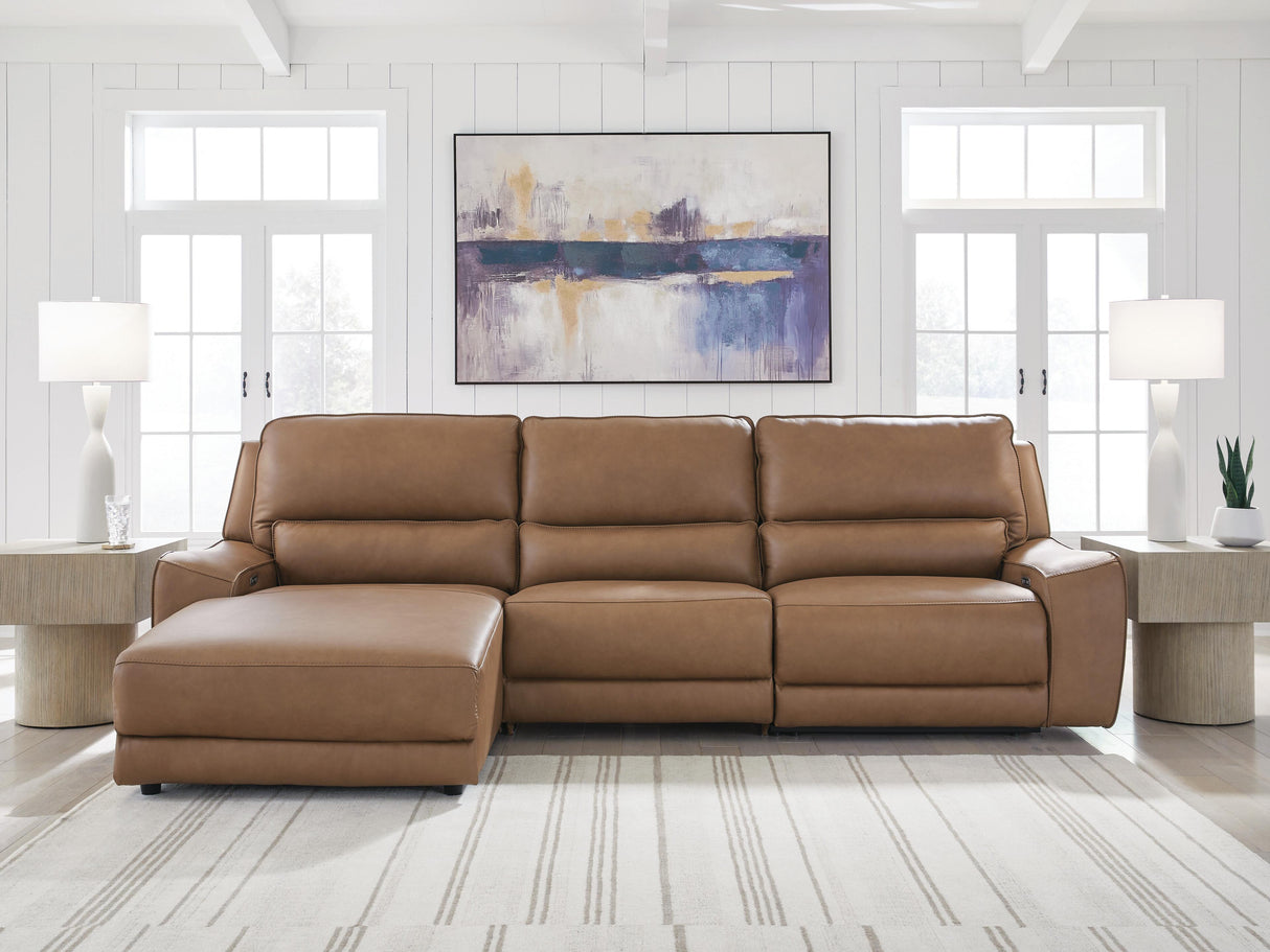 DeepWakes 3-Piece Reclining Sofa Chaise - PCU62606S23